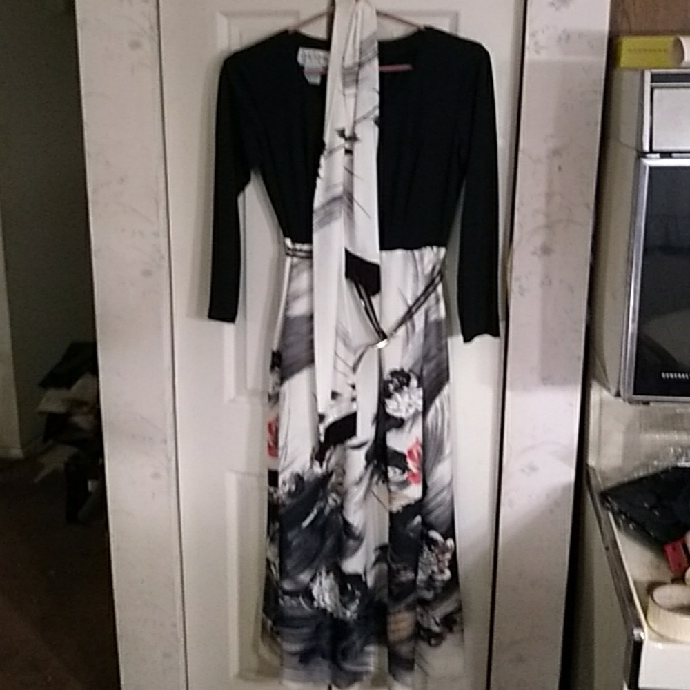 Julie Miller long elegant dress size 14    E1
